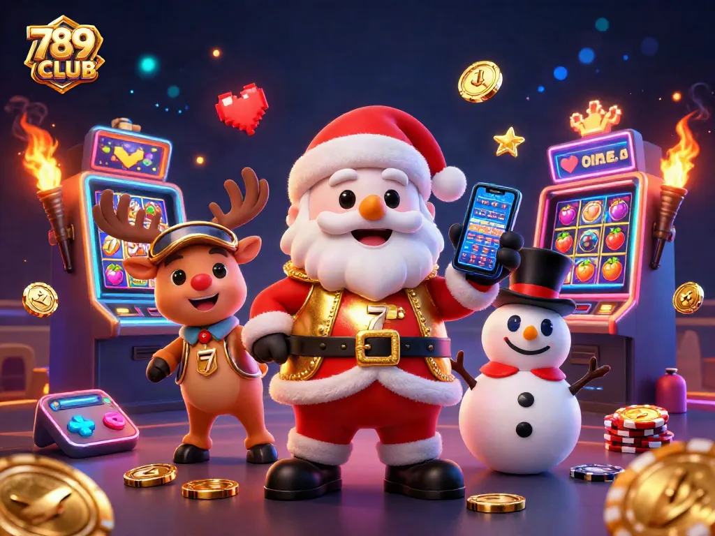 Experience the excitement of 789CLUB with charming characters and vibrant slot games.