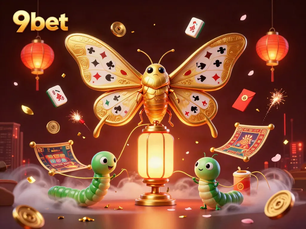Engage with 9bet's thrilling live casino experience featuring dynamic 3D visuals and vibrant colors.
