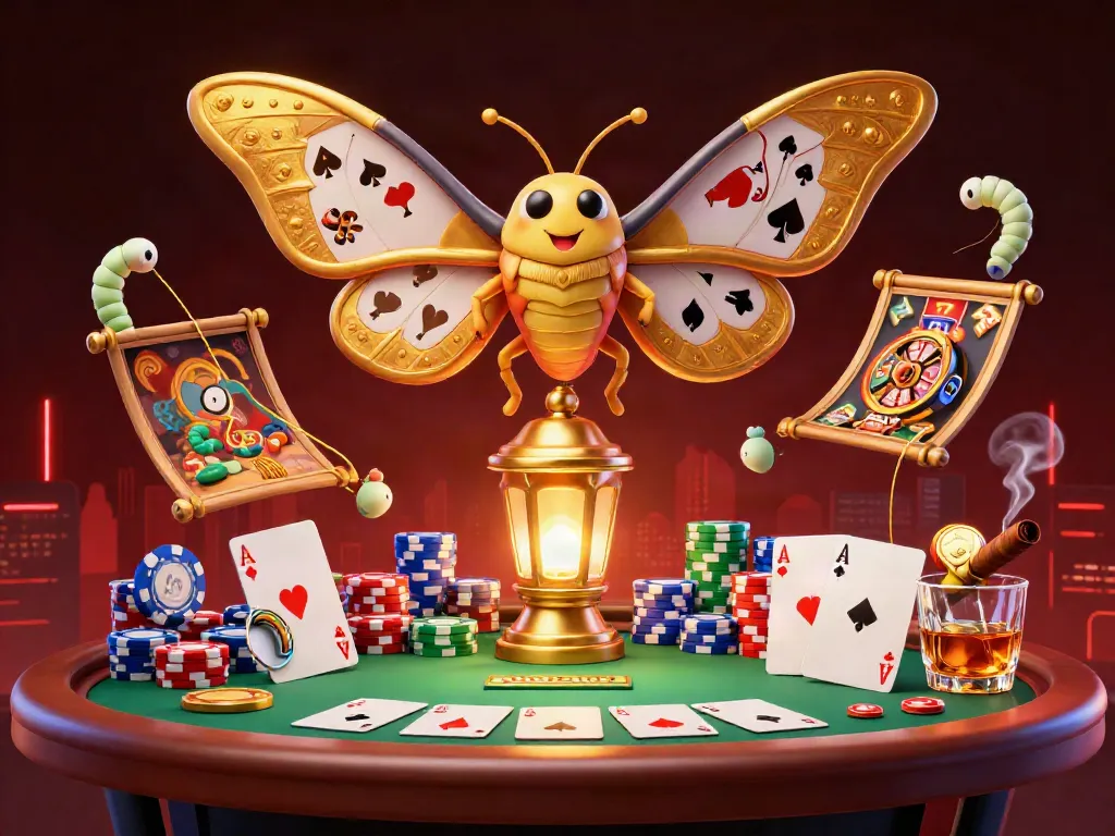 Experience exciting wins with sunwin1 in a vibrant casino scene featuring poker elements.